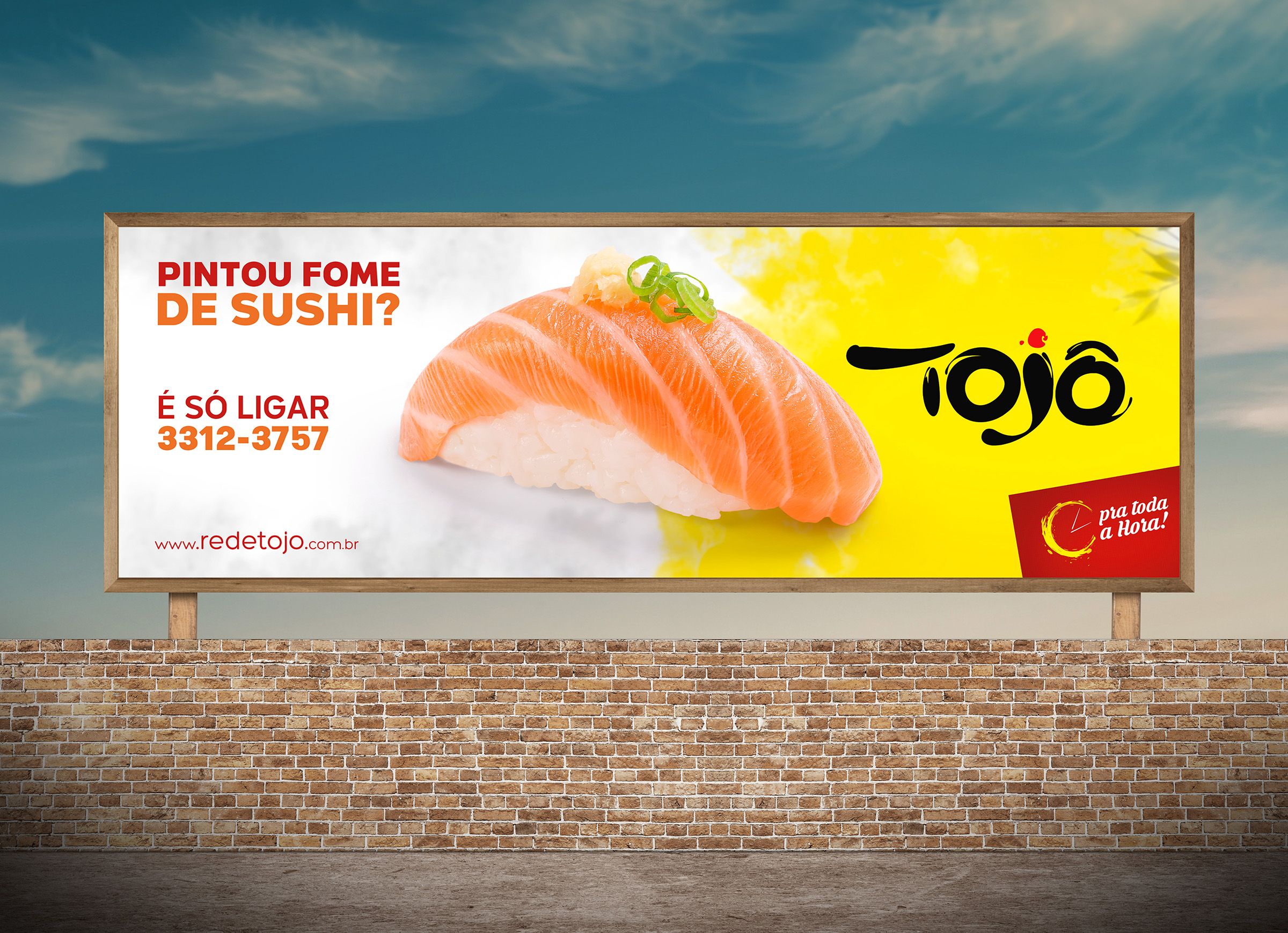 Tojo Cardápio - Comida Oriental - Comida Japonesa - Sushi - Agência de Propaganda